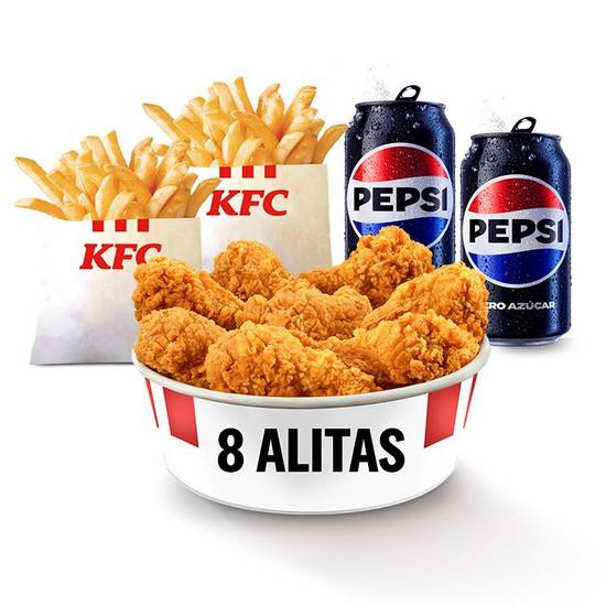 Chickenshare 8 Alitas Combo