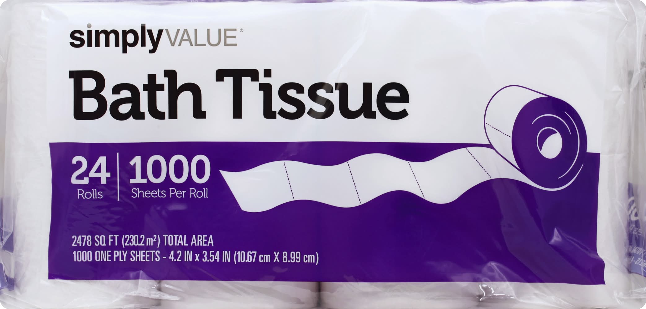 Simply Value Bath Tissue (4.41 lbs)