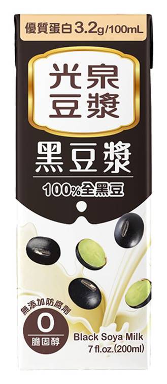 光��泉黑豆漿200ml <200ml毫升 x 1 x 6BOTTLE瓶>