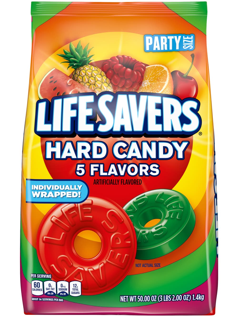 Life Savers Hard Candy, Assorted (50 oz)