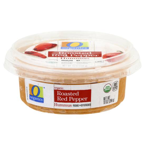 O Organics Organic Roasted Red Pepper Hummus (10 oz)