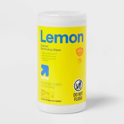 up&up All Purpose Disinfecting Wipes, Lemon (75 ct)