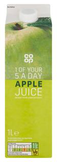 Co-op 100% Pressed Apple Juice 1 Litre