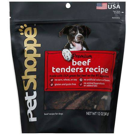 PET SHOPPE Premium Grass Fed Beef Tenders (12 oz)