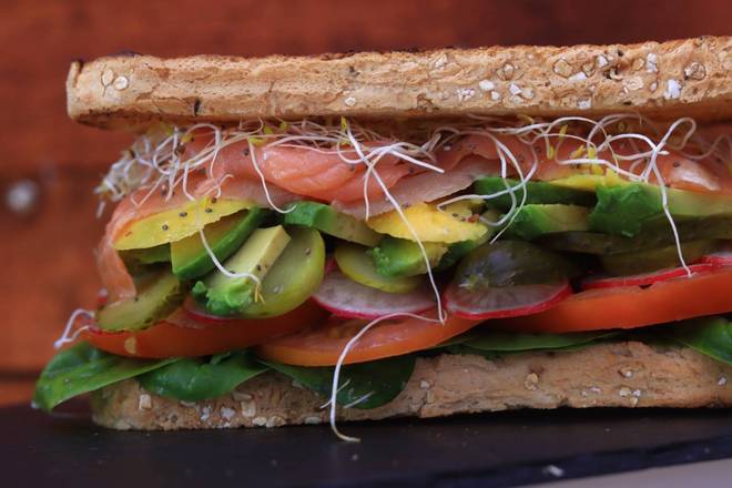 Salmon Sandwich Kill Bill