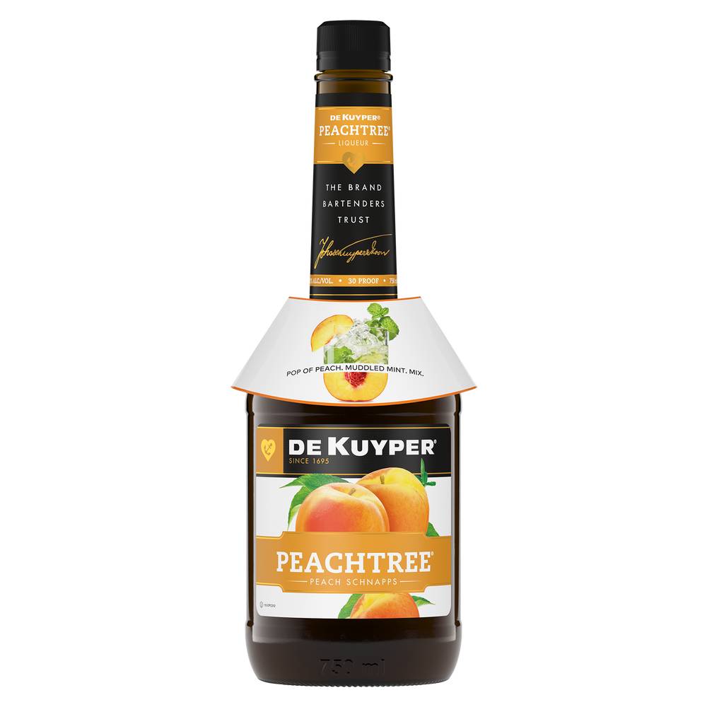 Dekuyper Peachtree Schnapps Liquor (750 ml)