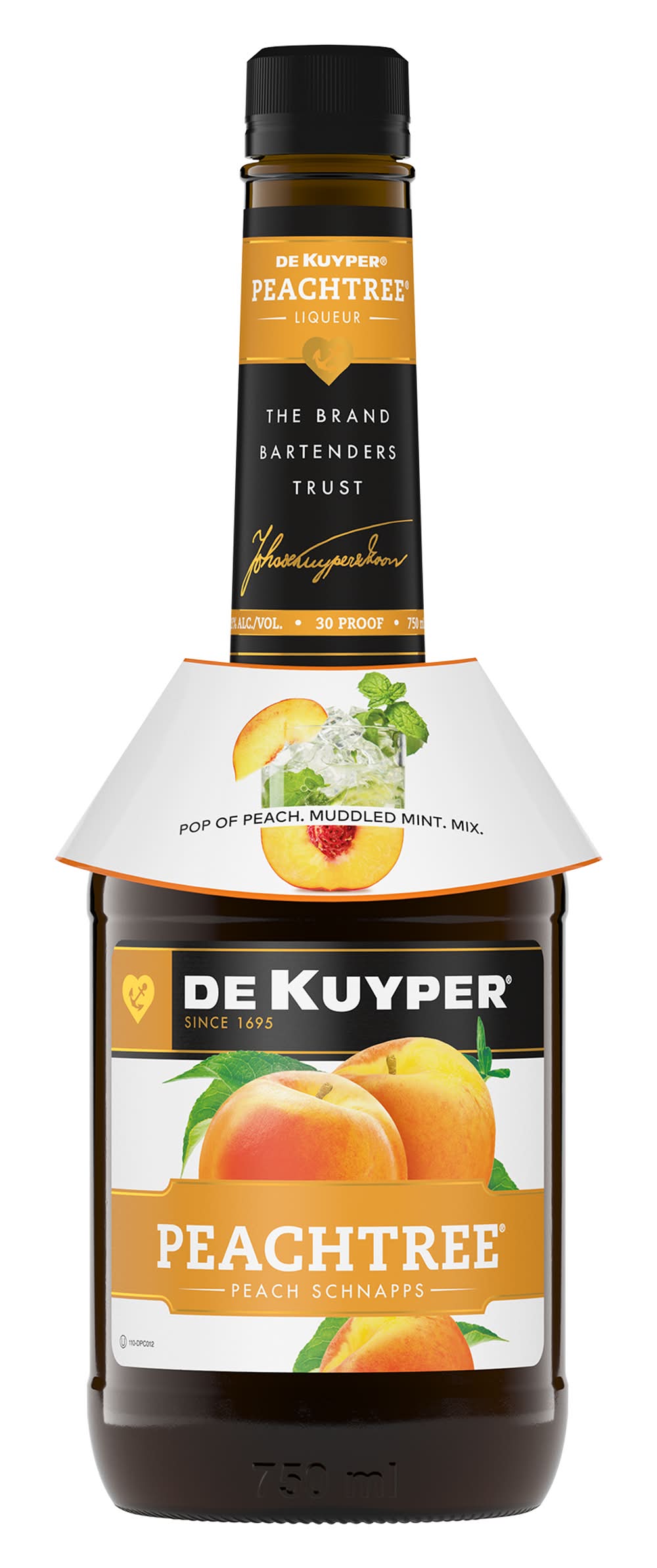 DeKuyper Schnapps Liquor, Peachtree (750 ml)
