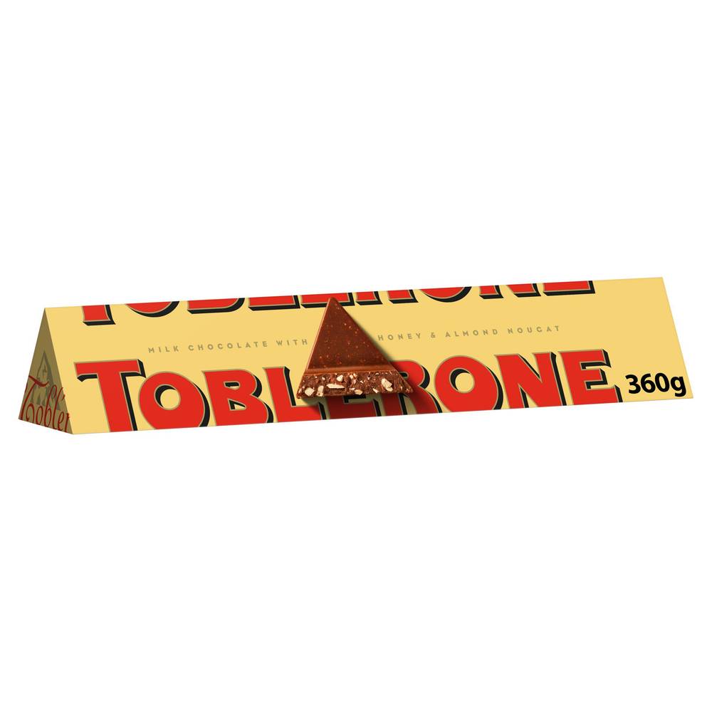 Toblerone Milk Chocolate Large Bar 360g