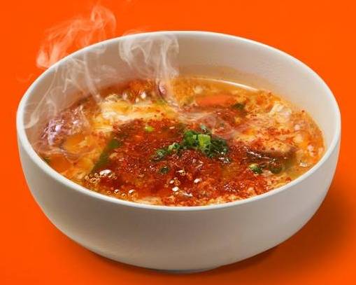 大魔王カルビクッパ（並） Hot and Spicy Kalbi Kuppa (medium)