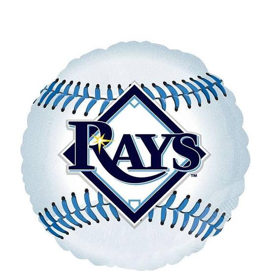 Tampa Bay Rays Coral Pink Hibiscus Green Leaf Beige Background 3D