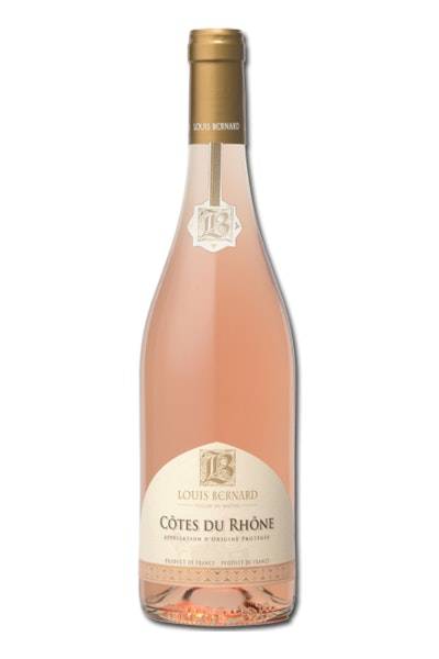 Louis Bernard Cotes Du Rhone French Rose Wine 2018 (750 ml)
