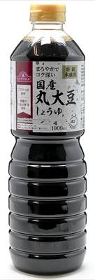 トップバリュ　国産丸大豆しょうゆ　１０００ｍｌ