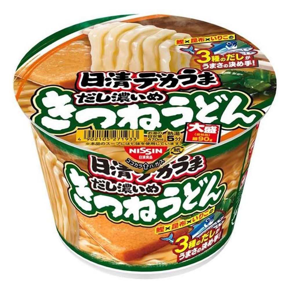 日清　デカうまきつねうどん
