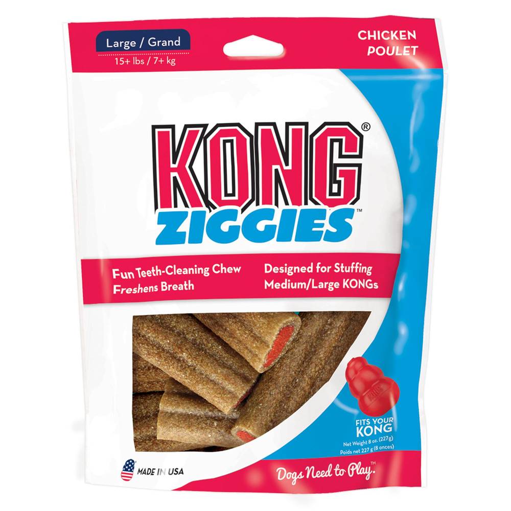 Kong Ziggies Adult Dog Treats (7 oz)