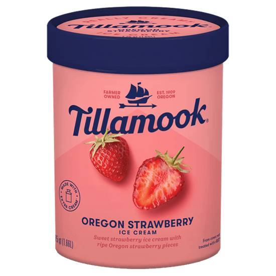 Tillamook Oregon Strawberry Ice Cream 48oz