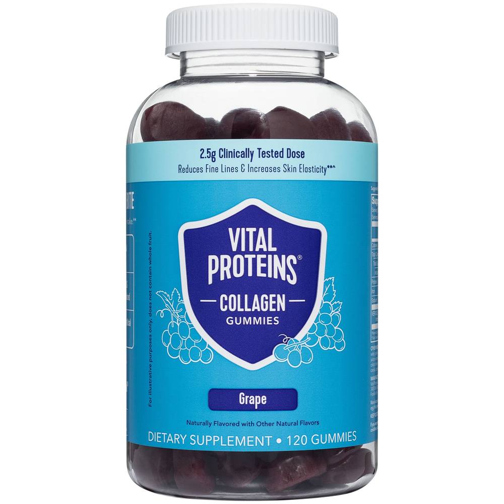 Vital Proteins Collagen Gummies (grape)