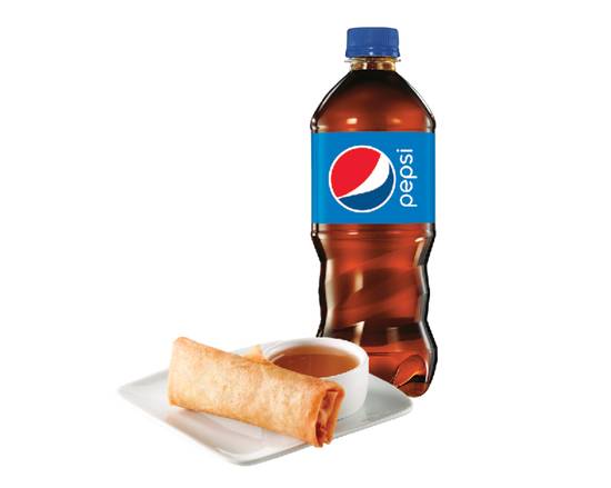 Imperial Roll & Bottled Drink Combo 