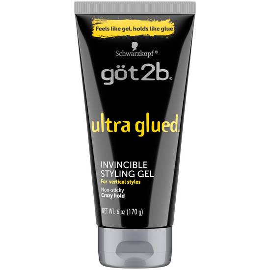 Got2B Ultra Glued Invincible Styling Gel, 6 OZ