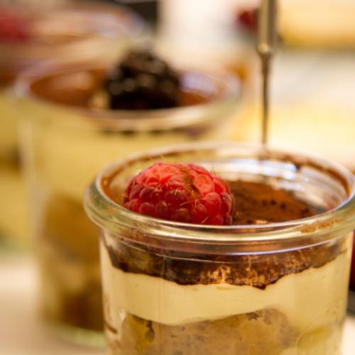 Tiramisu Chocolat blanc framboise