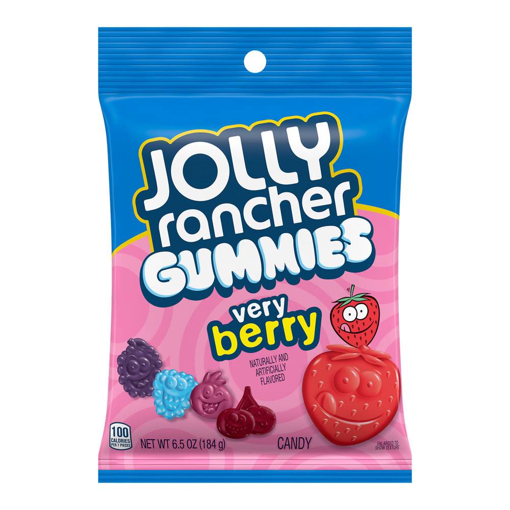 Jolly Rancher Candy Gummies, Very Berry (6.5 oz)