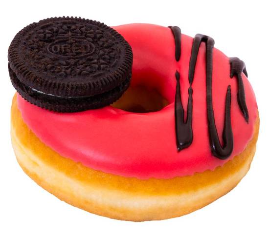 Strawberry Donut made with Oreo