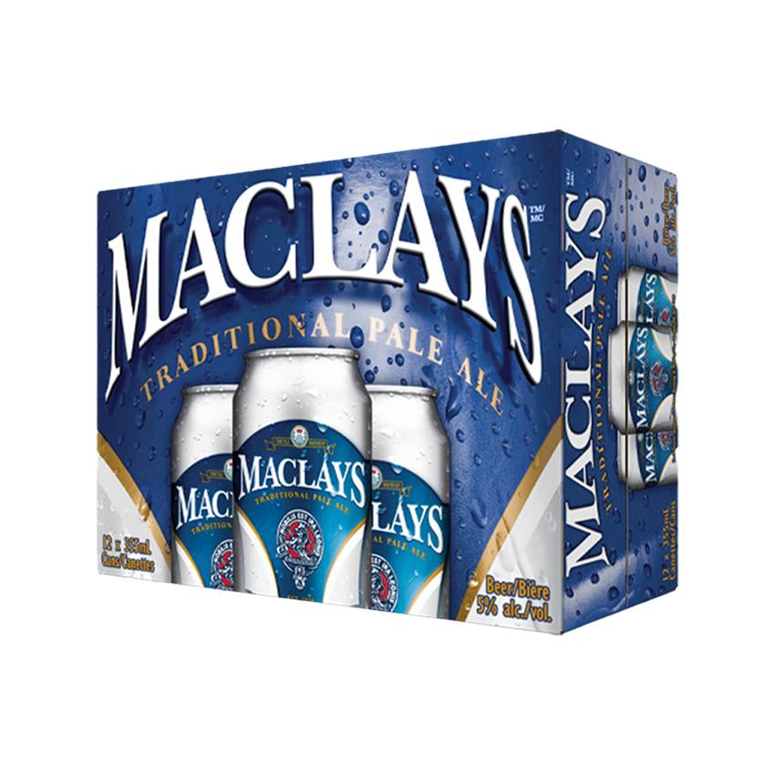 Maclays Traditional Pale Ale (12 pack, 29.58 mL)