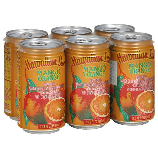 Hawaiian Sun Mango Orange Juice Drink (11.5 fl oz)