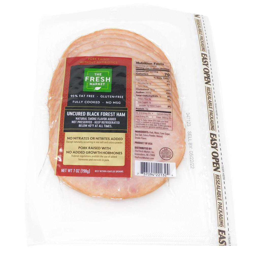 TFM Uncured Forest Black Forest Ham (7 oz)