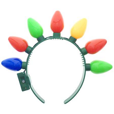 Festive Voice Be Jolly Flashing Bulb Headband Assortment Large - 1.0 EA