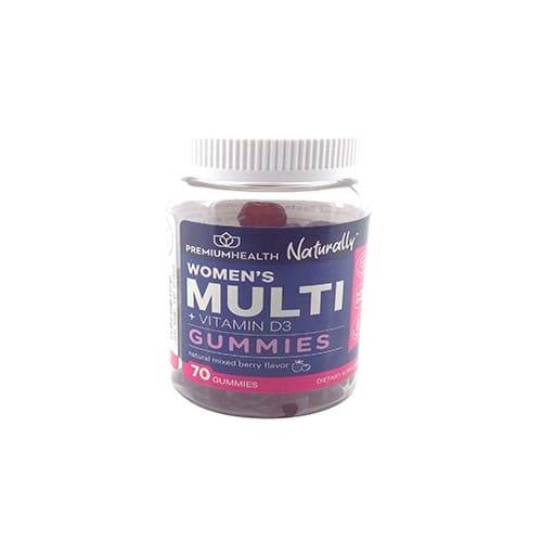Premium Health Women's Multi + Vitamin D3 Supplement (70 gummies)