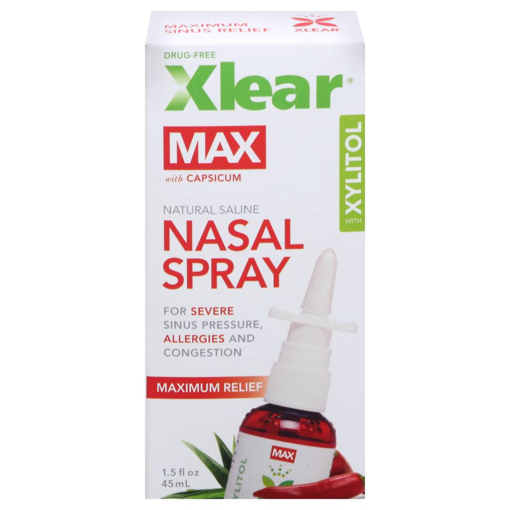 Xlear Max With Xylitol Nasal Spray