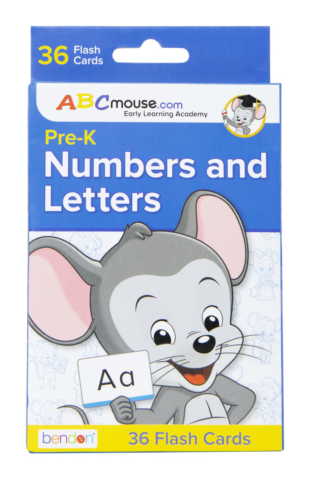Abcmouse Pre-K Numbers & Letters Flash Cards 36-Count Numbers & Letters