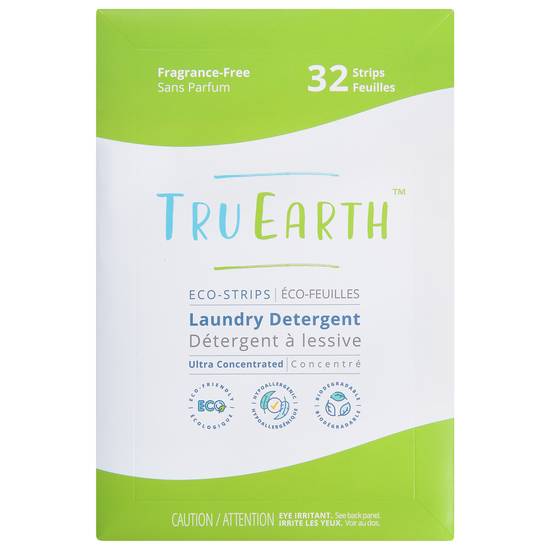 Tru Earth Eco-Strip Fragrance Free Ultra Concentrated Laundry Detergent