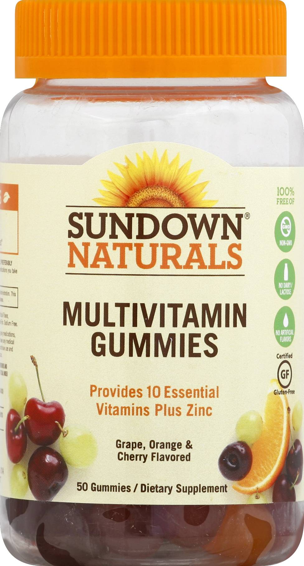 Sundown Fruits Flavored Multivitamin Gummies (50 ct)