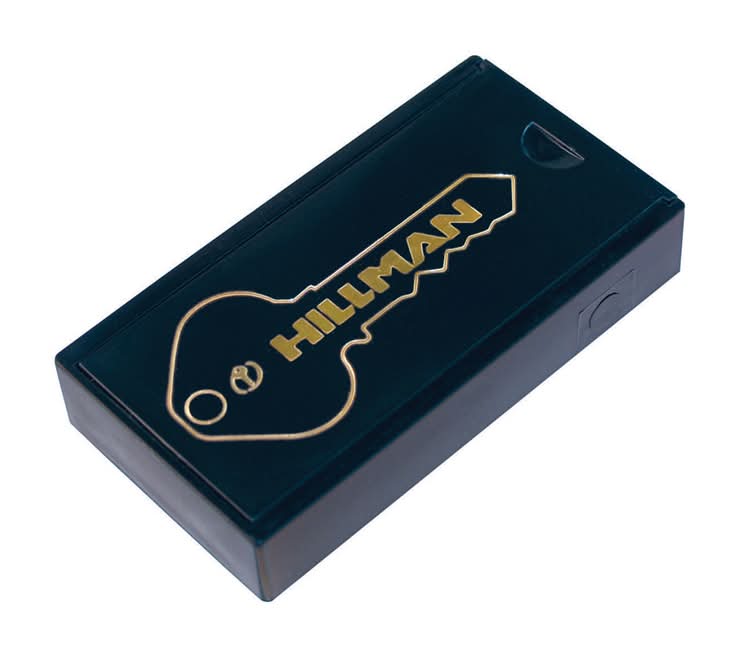 Hillman Metal/Plastic Black Normal Key Box