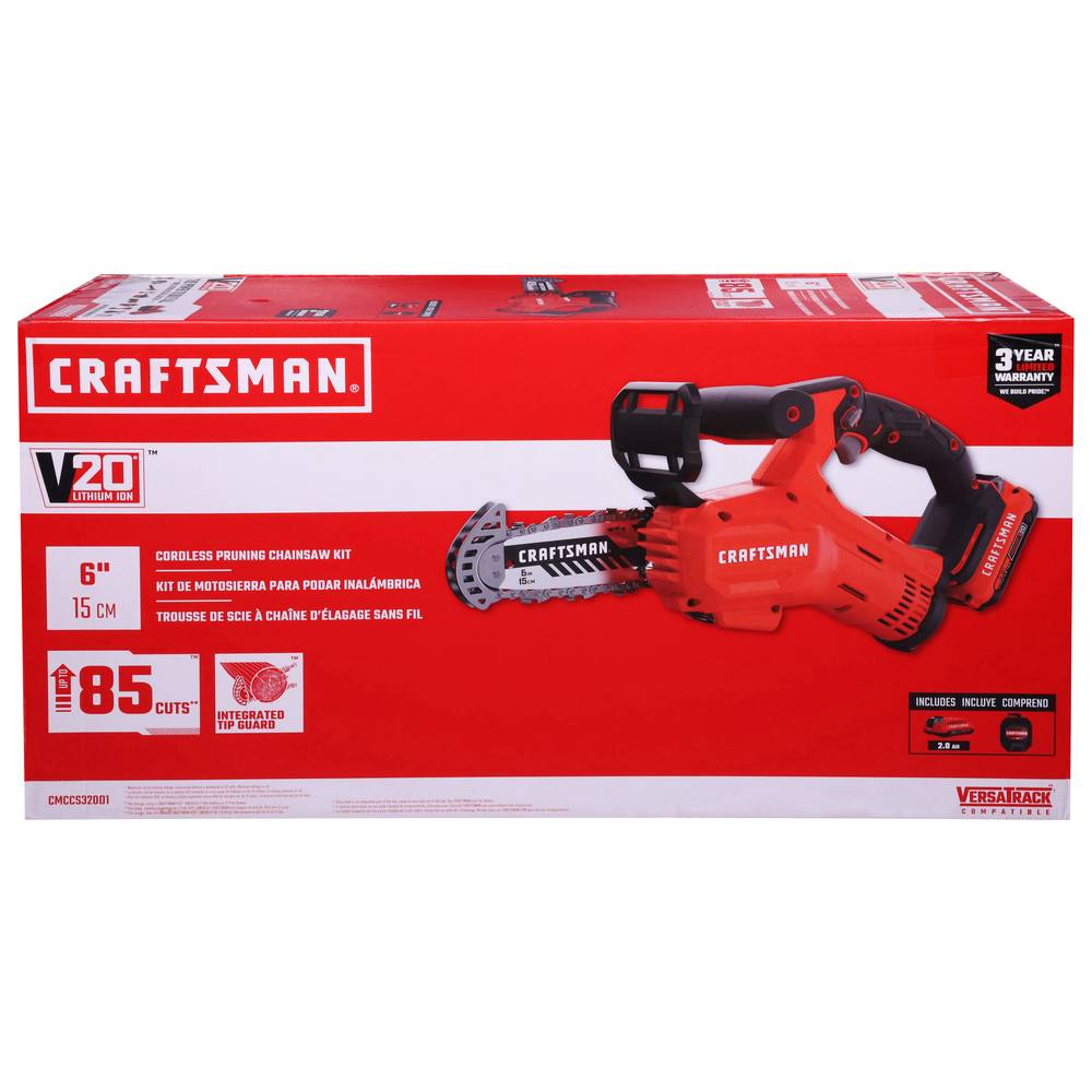 Craftsman Pruning Cordless Chainsaw Kit