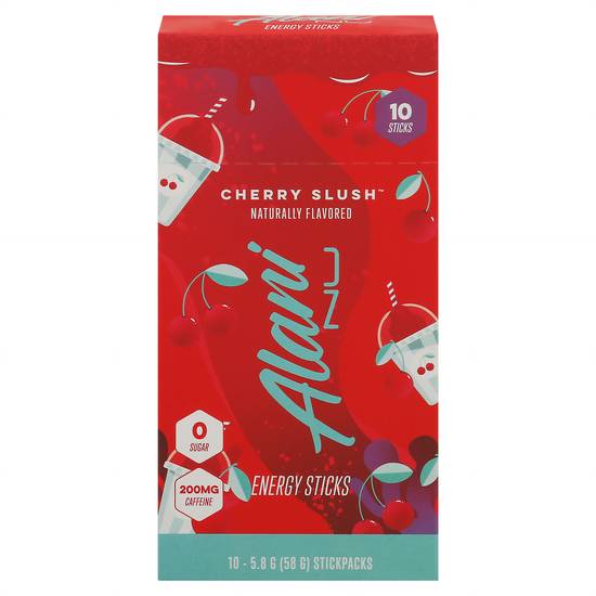 Alani Nu Cherry Slush Energy Sticks (10 ct, 58 g)