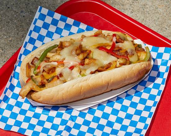 Sweet Pepper Chicken Cheesesteak