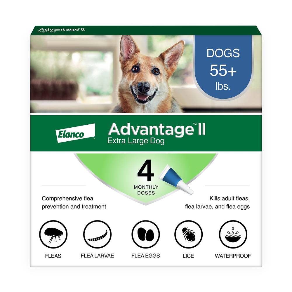 Bayer Advantage Ii Once-A-Month Topical Flea Treatment (2 ct)