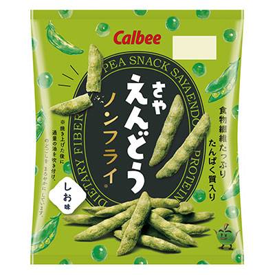 カルビー　さやえんどう　しお味　６１ｇ