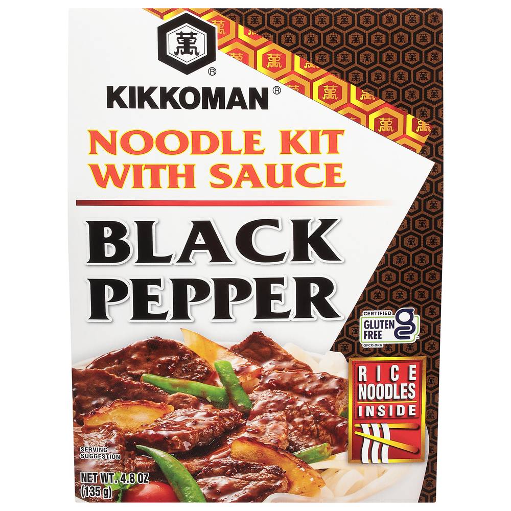 Kikkoman Black Pepper Noodle Kit With Sauce (4.8 oz)