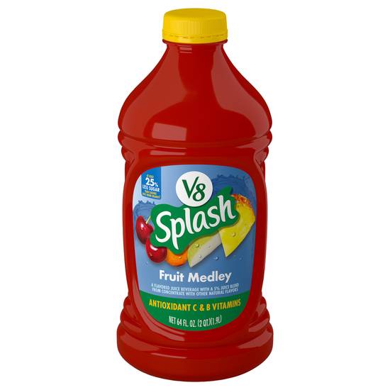 V8 Splash Fruit Medley Juice (64 fl oz)