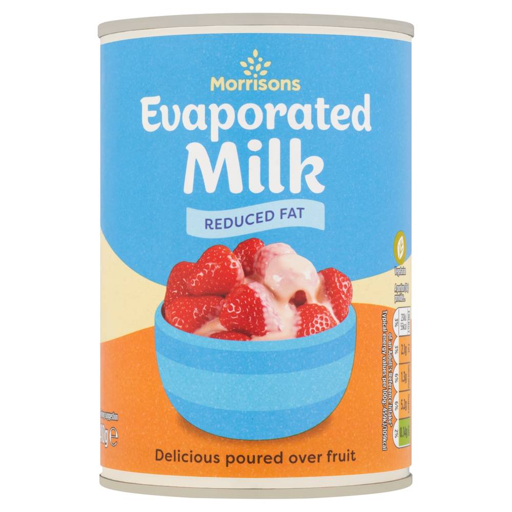 Morrisons Reduced Fat Evaporated Milk (410g)