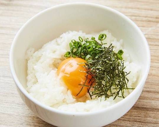 温泉卵かけご飯