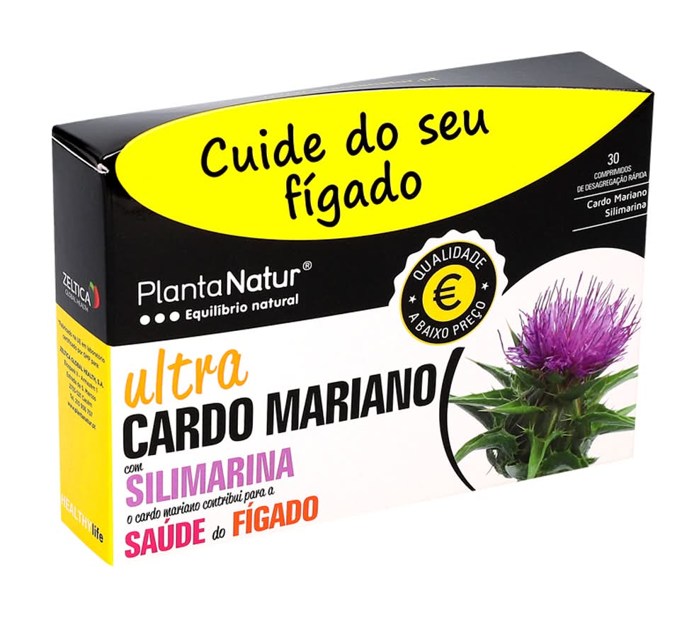 Plantanatur - Suplemento Ultra Cardo Mariano, 30 Comp