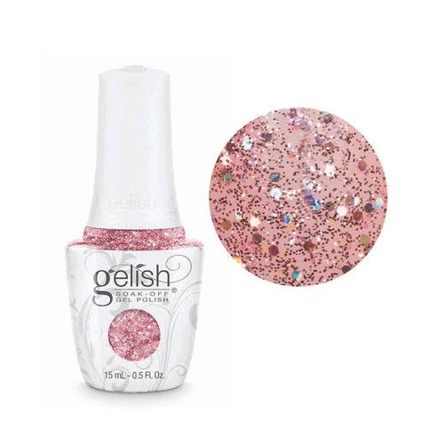 Gelish · Esmalte en gel june bride holographic pink (9 g)