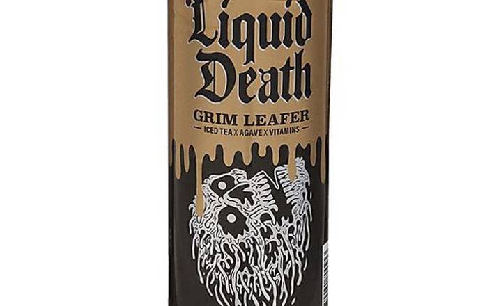 Liquid Death Tea Can