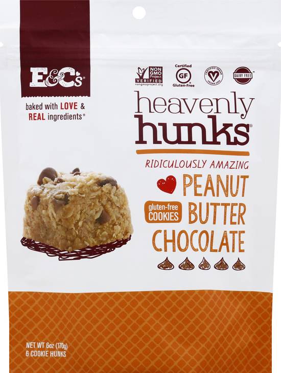 E&C's Heavenly Hunks Cookies (peanut butter chocolate)
