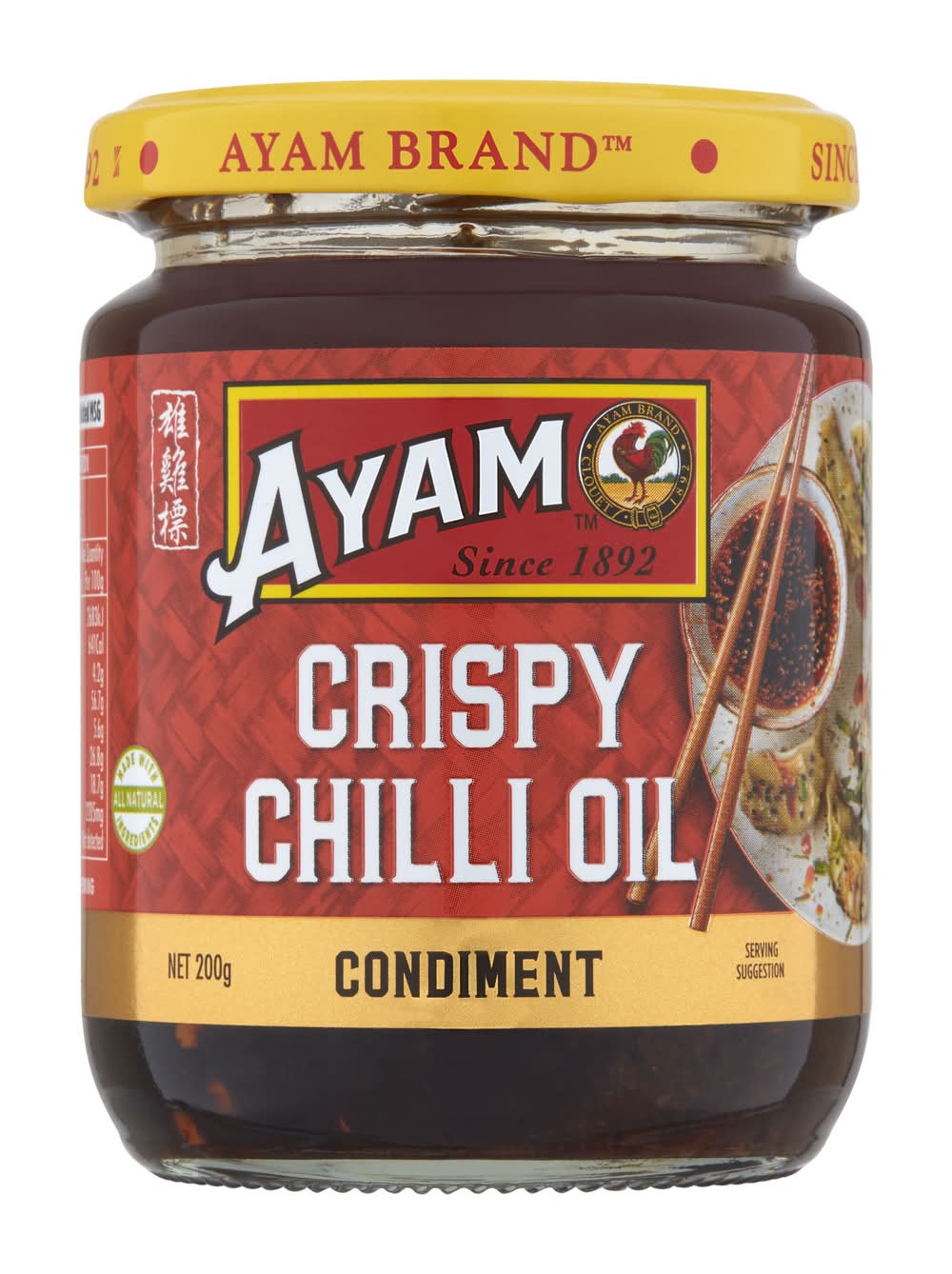 Ayam Crispy Chilli Condiment Oil (200g)