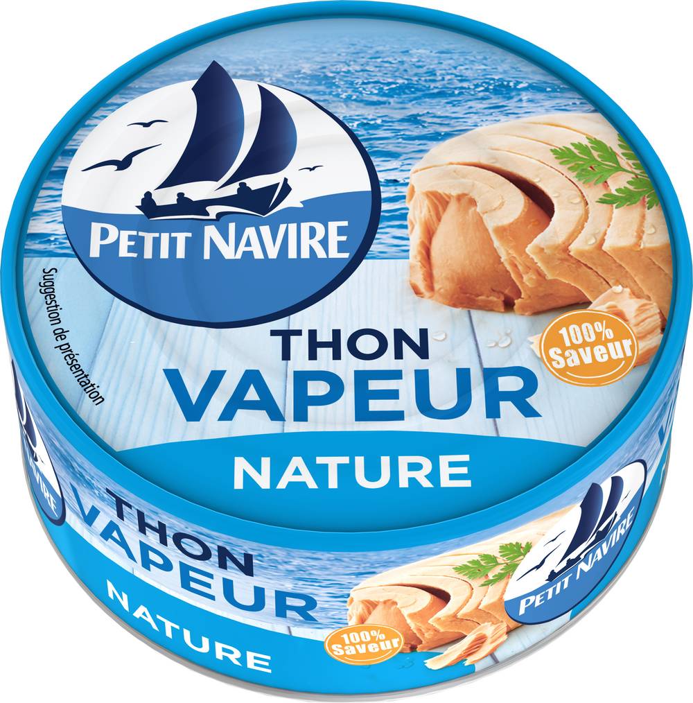 Petit Navire - Thon entier cuit à la vapeur